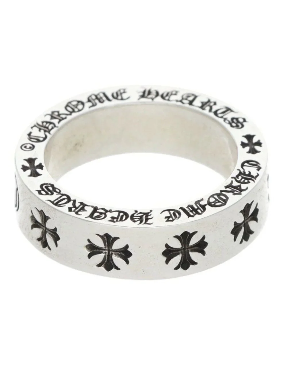 Chrome Hearts Spacer Forever Silver Ring